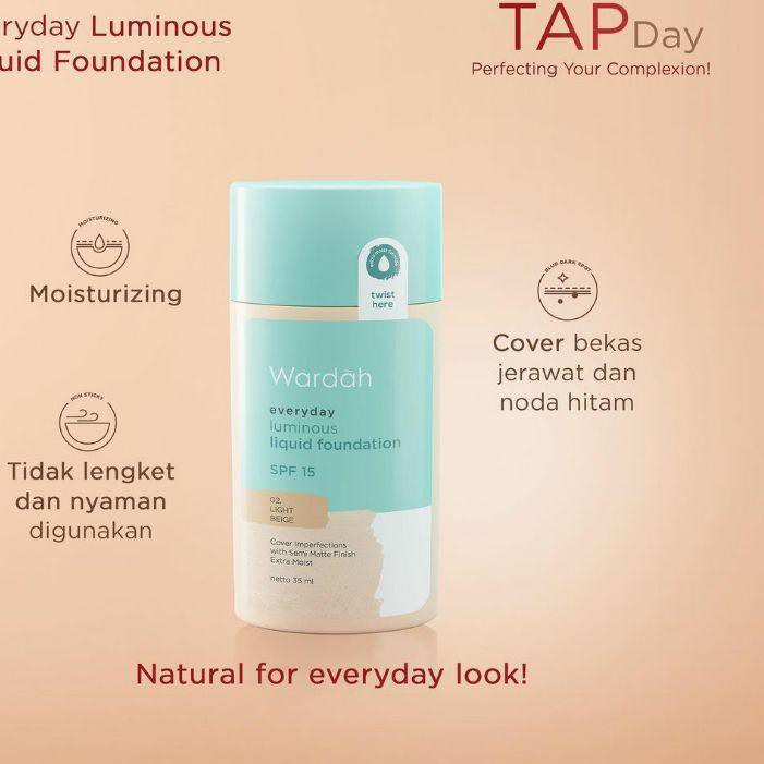 5.5> (READY!) Kem nền dạng lỏng màu dạ quang Wardah | BigBuy360 - bigbuy360.vn