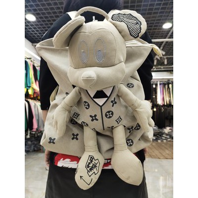 Balo vải Uzzlang độc lạ hình chuột Mickey
