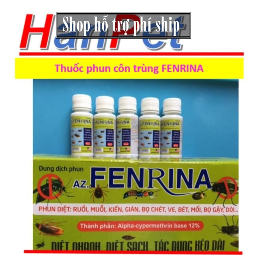 Hỗ trợ Ship- Thuốc phun Diệt côn trùng FENRINA - 50ml (sunzin 420)