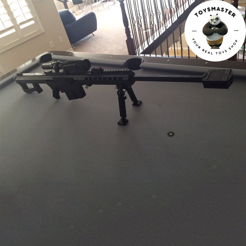 Đồ Chơi Lắp Ráp Mô Hình Súng PUBG M82A1 BARRET Asiimov Với 2500+ Mảnh Ghép,Bản Thiết Kế Tiêu Chuẩn Kevin 183