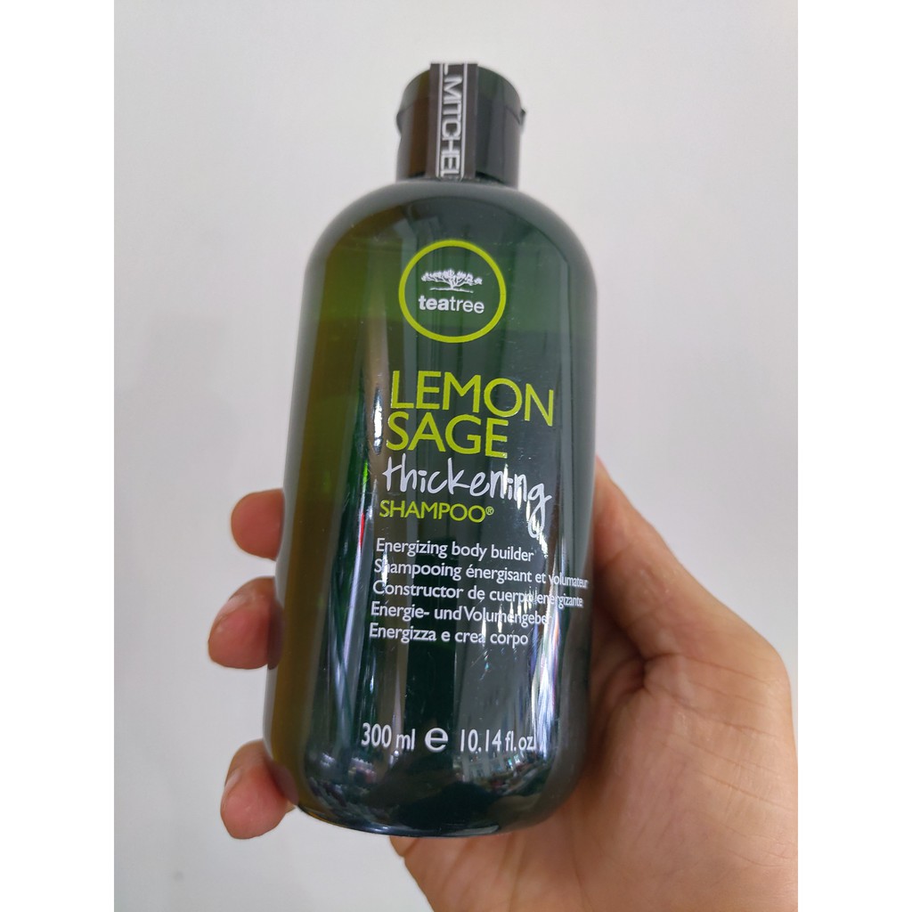 Dầu gội kiềm dầu dành cho tóc dầu Lemon Sage Thickening Shampoo Paul Mitchell 300ml-1000ml