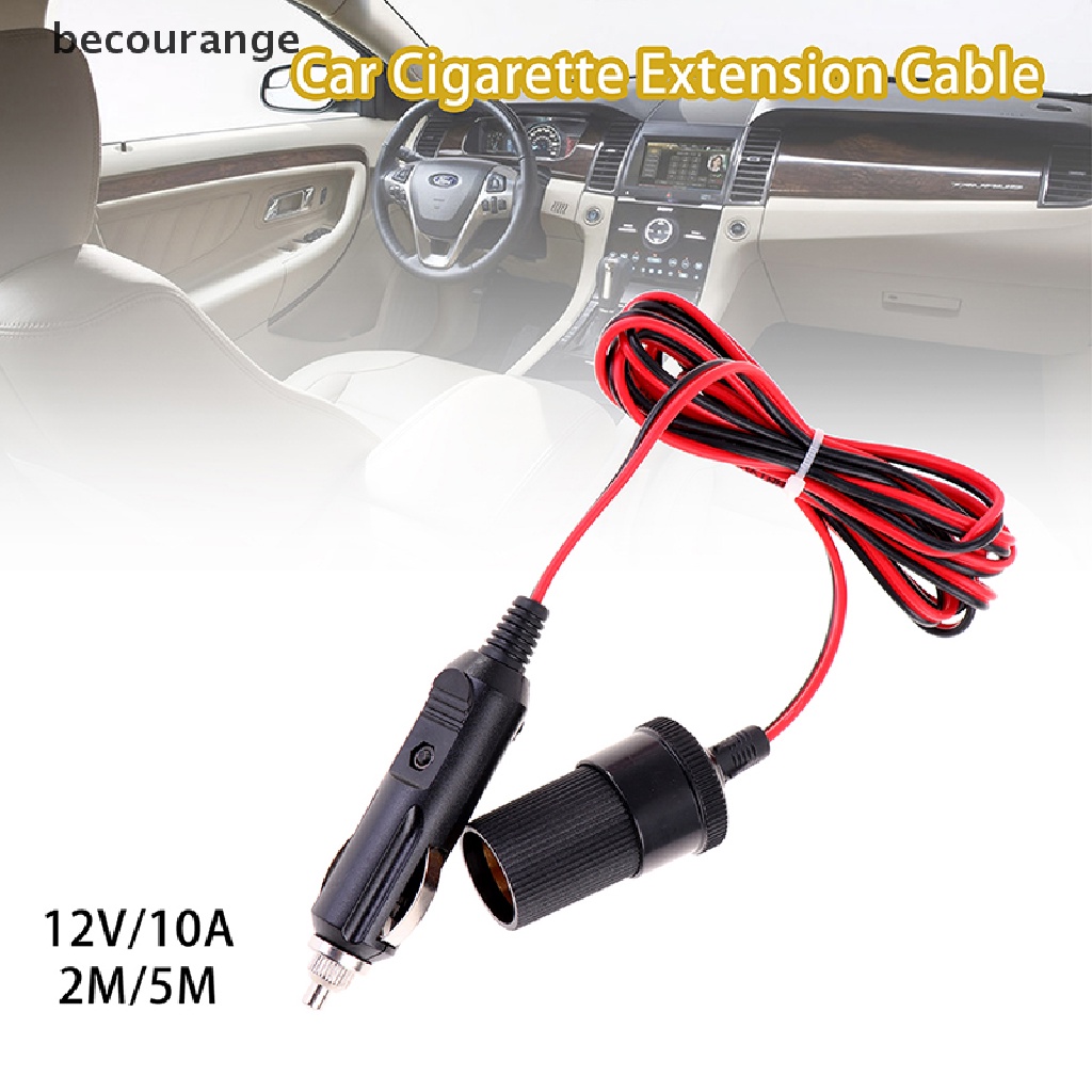 Cáp nối dài đầu đánh lửa cho xe ô tô 12V dài 5M chất lượng cao tiện dụng