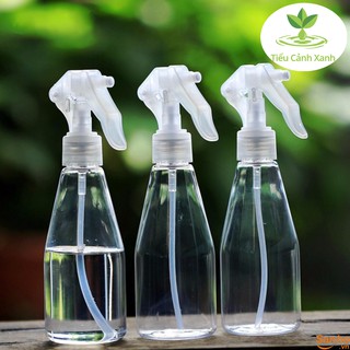 Bình xịt trong suốt tưới cây