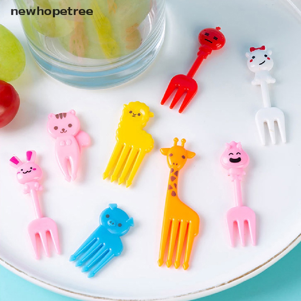 Nĩa Ăn Trái Cây / Rau Củ Mini Dễ Thương Cho Bé