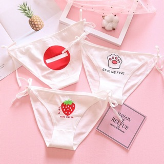 Quần lót nữ cotton sexy dây buộc