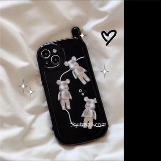 Ốp Điện Thoại Chống Sốc Họa Tiết Gấu Hoạt Hình Cho iPhone13promax Apple 11 xr