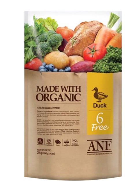 2kg thức ăn nhập khẩu Hàn quốc ANf