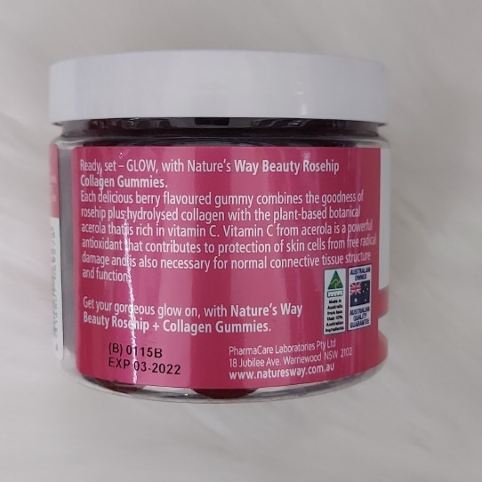 Collagen Beauty ROSEHIP GUMMIES 40 viên [Chính Hãng] | BigBuy360 - bigbuy360.vn