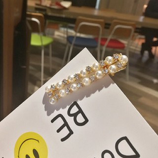 Kẹp tóc ngọc trai đính đá hàn quốc
