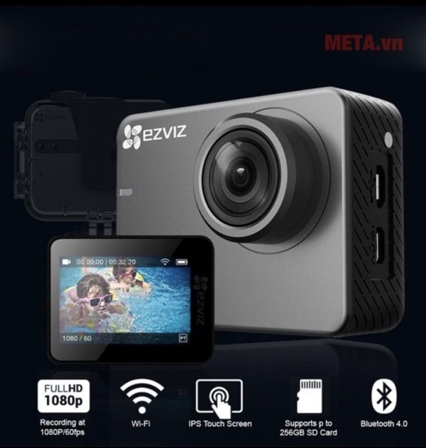 Camera hành trình EZVIZ S3 - 4K/24fps, 1080P/50fps, 720P/120fps -2TB online | BigBuy360 - bigbuy360.vn