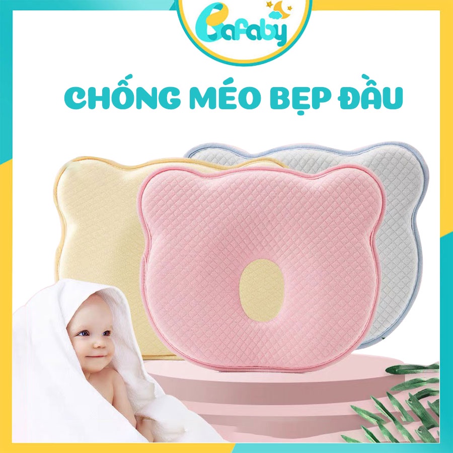 Gối Cao Su Non Cho Bé Siêu Thoáng Khí Chống Bẹp Đầu 208