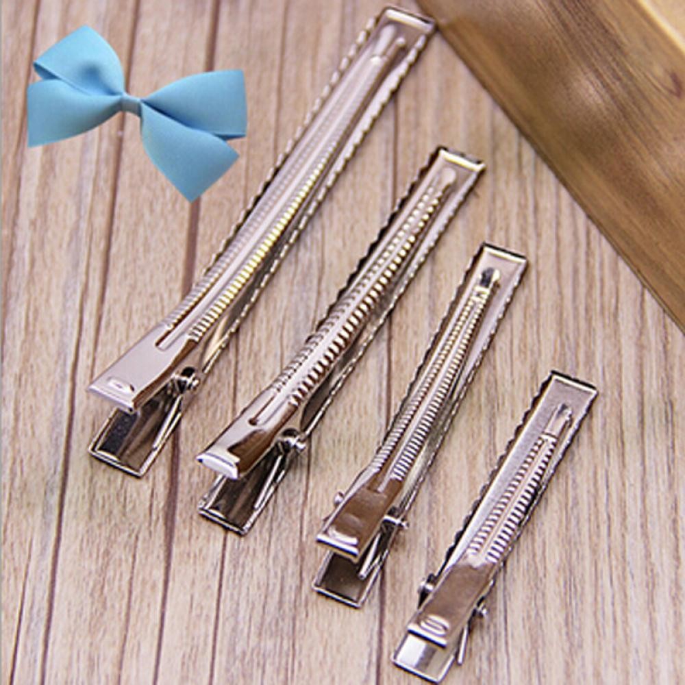 Bộ 10 kẹp tóc kim loại sáng bóng thời trang