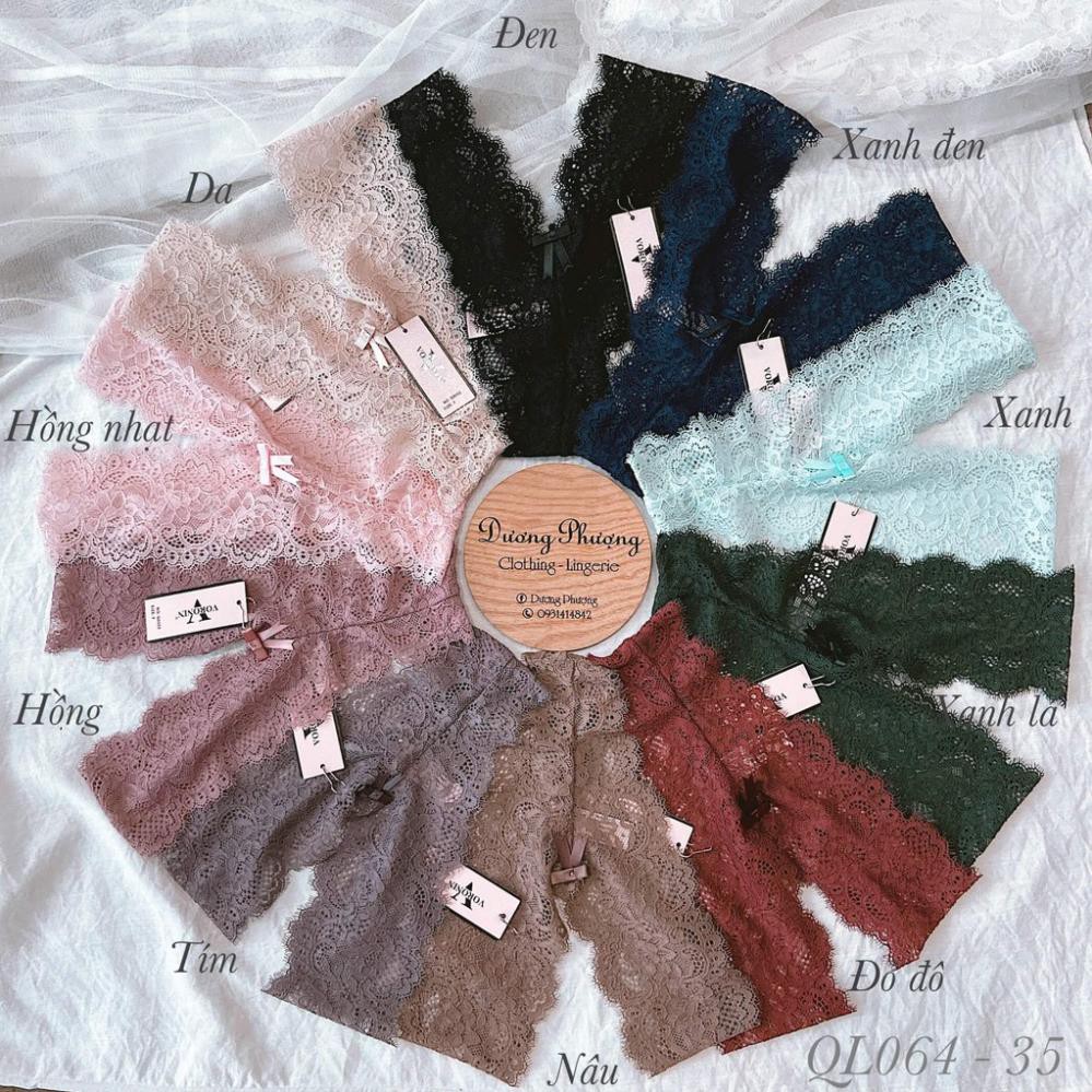 [Che Tên] Quần lót ren lọt khe chữ Y gợi cảm bảng màu pastel CARLA | BigBuy360 - bigbuy360.vn