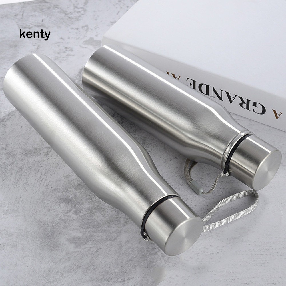 Ktt Ktt★Bình Nước Thể Thao Bằng Thép Không Gỉ 750 / 1000ml