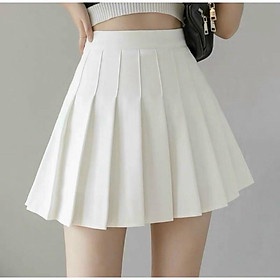 Chân váy xếp ly Tennis dáng ngắn chân váy xoè có lót Junnie Closet