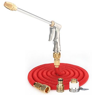 Bộ vòi nước rửa xe áp lực cao 15m tặng kèm ống đựng xà phòng