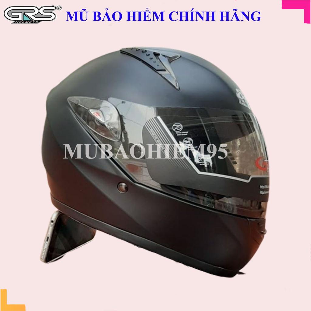♥️ Shop Uy Tín ♥️ Mũ bảo hiểm fullface GRS A801k cao cấp - nhiều màu - bảo hành 12 tháng