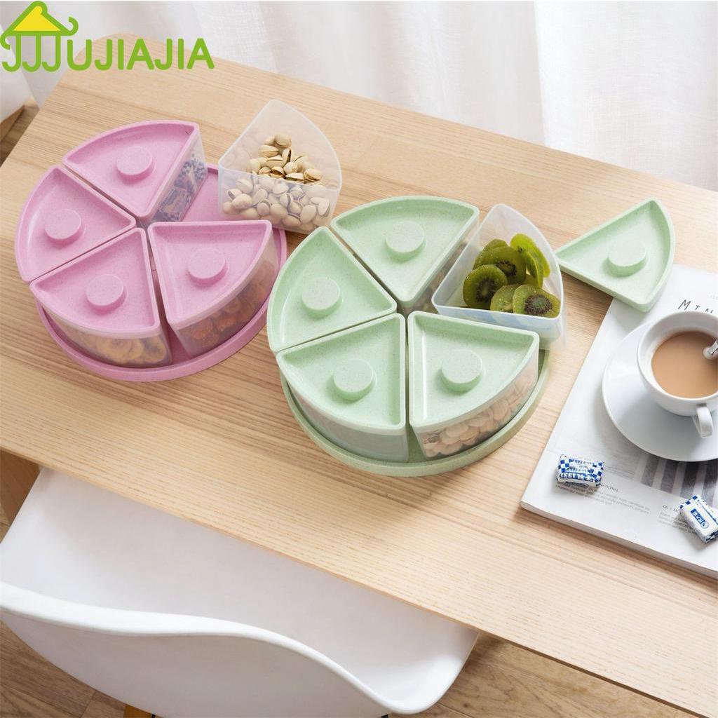 Hộp Đựng Bánh Kẹo/Trái Cây JUJIAJIA Chống Ẩm Thiết Kế Sáng Tạo