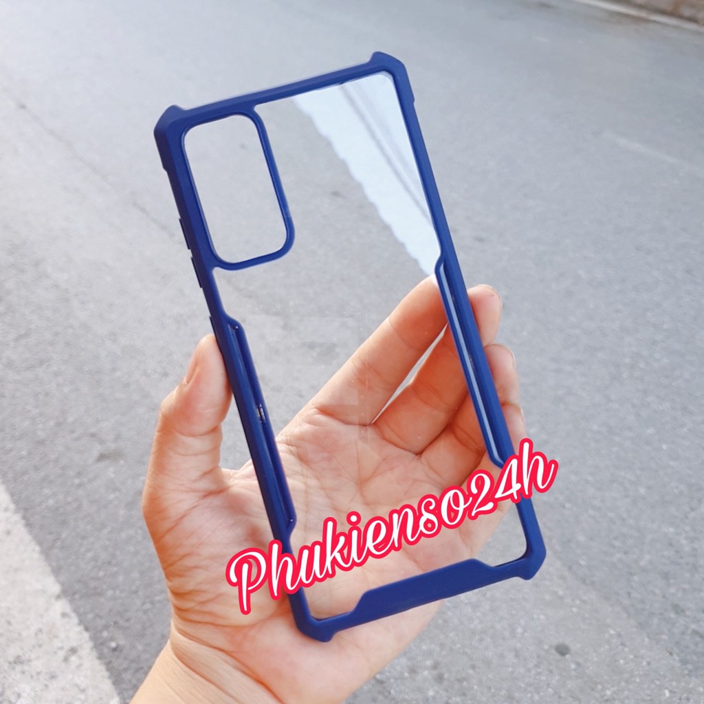 Ốp Lưng Samsung S21 FE - S20 Fe Lưng Trong Suốt viền màu Chống Sốc, chống va đập S20 Fe S21 FE