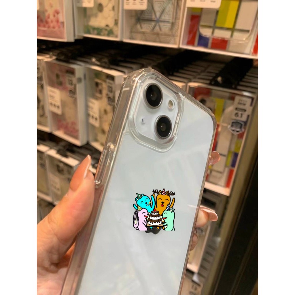 CHÍNH HÃNG THANH LÝ Ốp lưng trong suốt Anker cho iP13 pro / max lưng trong kính cứng chống ố viền dẻo bảo vệ máy