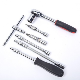 Bộ dụng cụ mở ốc vít 46 chi tiết DIY hộp đỏ loại xịn