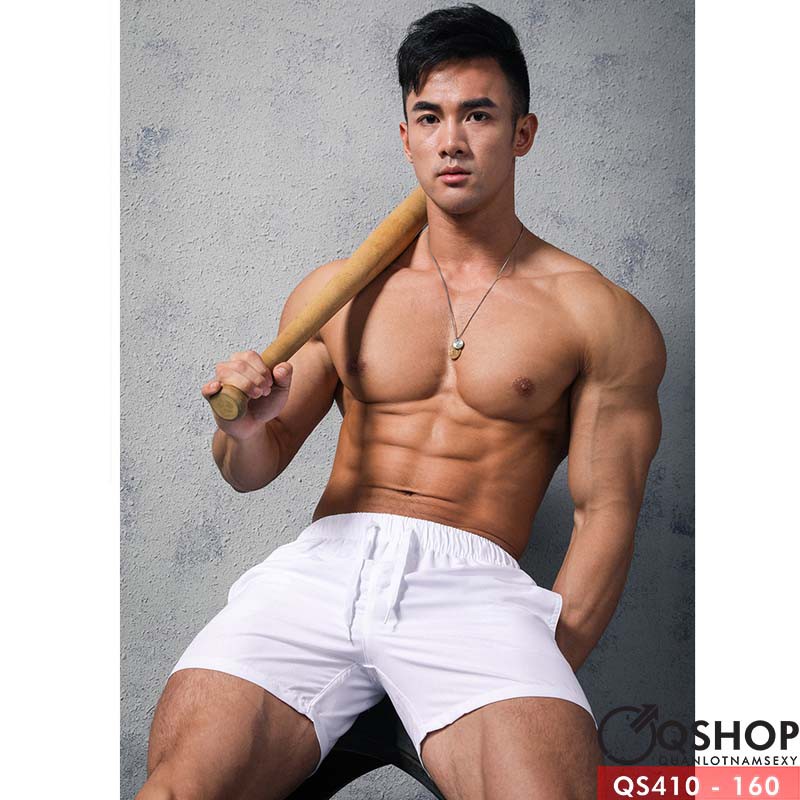 Quần short đi biển vải dù Qshop QS410