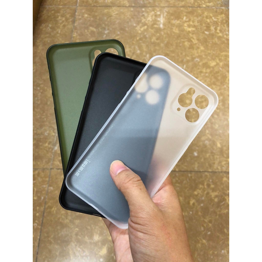 Ốp Lưng iPhone 11 Pro Hiệu Memumi Mỏng Dạng Nhám Mờ Cao Cấp