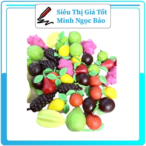 Bộ Đồ Chơi Rau Củ Quả Bằng Nhựa Cho Bé – An Toàn Cho Bé Khi Sử Dụng giá bán 1 kg