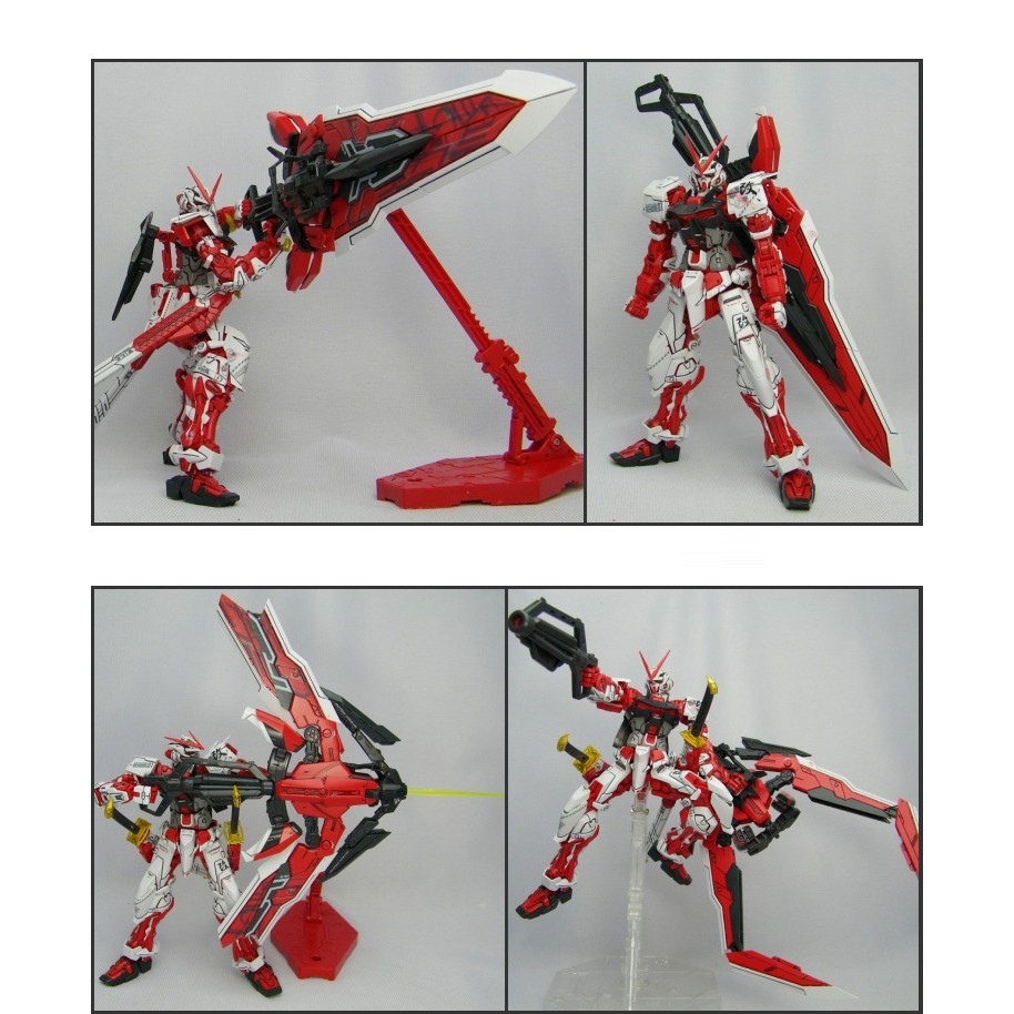 Đồ Chơi Lắp Ráp Anime Mô Hình Gundam Jijia 1/100 Mg Red Astray Kai