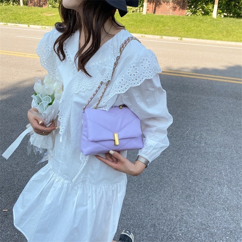 Túi Đeo Vai Mềm Thêu Họa Tiết Đơn Giản Thời Trang Mùa Hè NB00119 2022