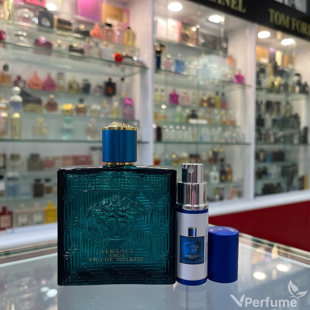 10ml Nước Hoa Nam Versace Eros EDT - Hương bạc hà nam tính, mạnh mẽ