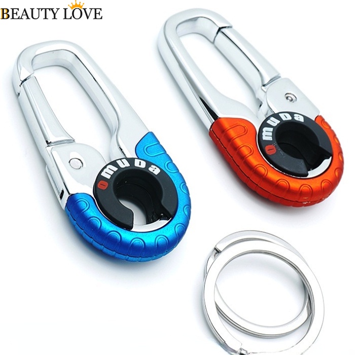 [Mới] Móc Khóa Xe Hơi Bằng Kim Loại Nhỏ Gọn Đơn Giản Sáng Tạo Có Mặt Dây Chuyền Có Thể Điều Chỉnh Phổ Biến