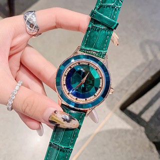 Đồng hồ nữ DACR Mashali 8035 hàng chính hãng dây da sang trọng