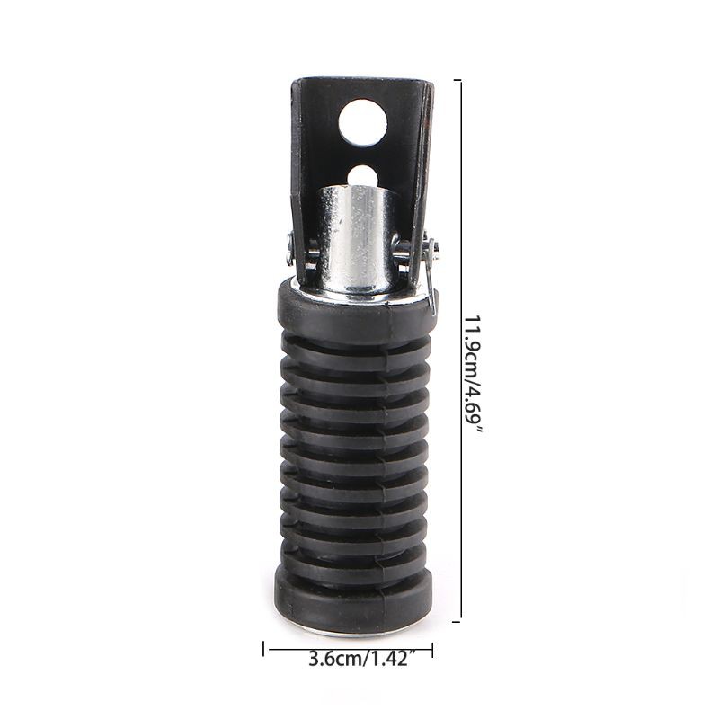 Phụ kiện gác chân phía sau xe máy chất lượng cao gắn miếng đệm cao su cho Suzuki 125cc GN 125