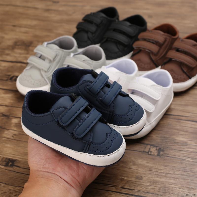 Giày sneaker tập đi đế mềm chống trượt xinh xắn dành cho bé từ 0-18 tháng tuổi