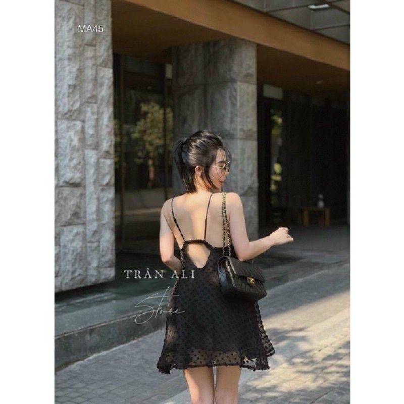 ĐẦM 2 DÂY👗👗👗TK HỞ LƯNG