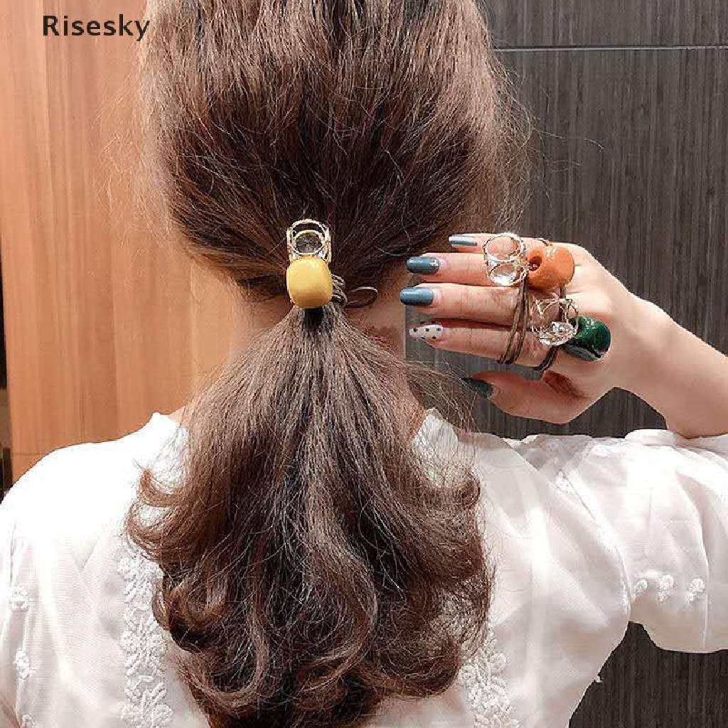 1 Dây Cột Tóc Đính Đá Thời Trang Cho Nữ