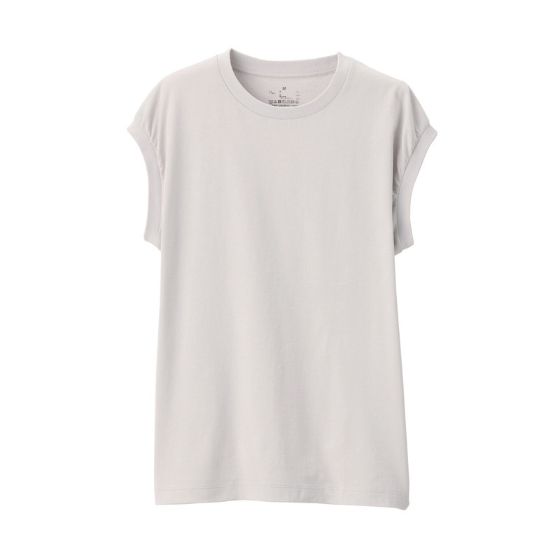 Muji Áo Thun Vải Jersey Cotton Ấn Độ Không Tay