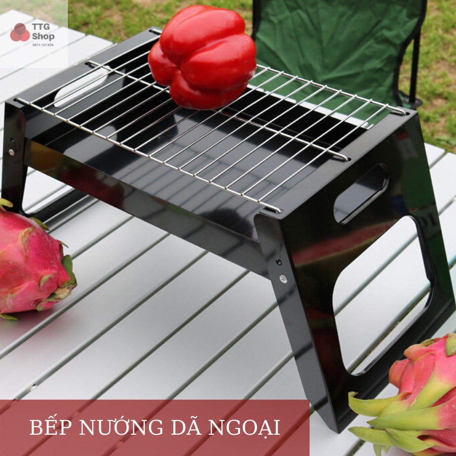 [Bán lỗ lấy sao] Bếp nướng du lịch đa năng | Bếp nướng than hoa | Bếp nướng dã ngoại