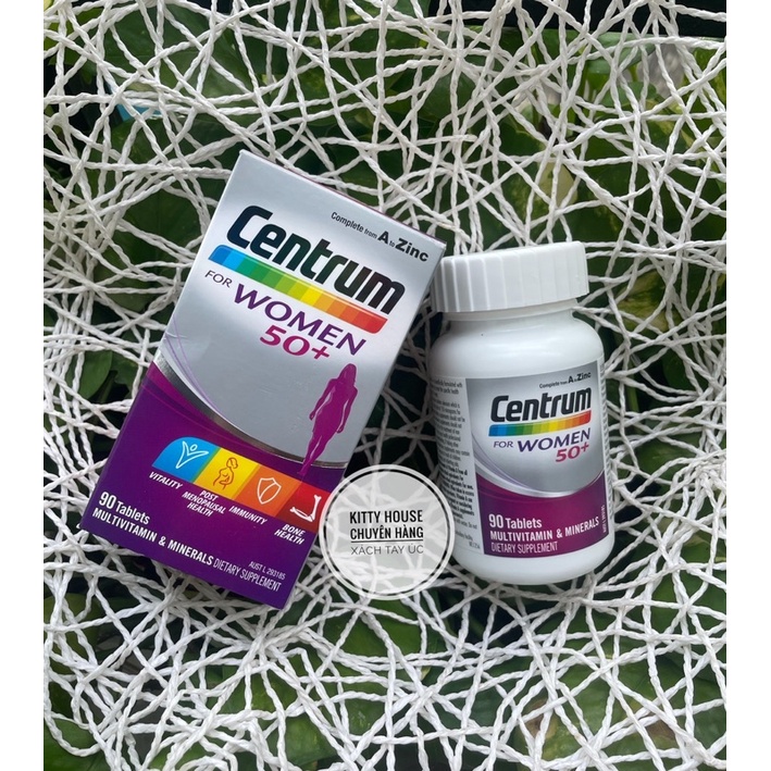 LỌ CENTRUM FOR WOMEN 50+ 90 VIÊN CHÍNH HÃNG