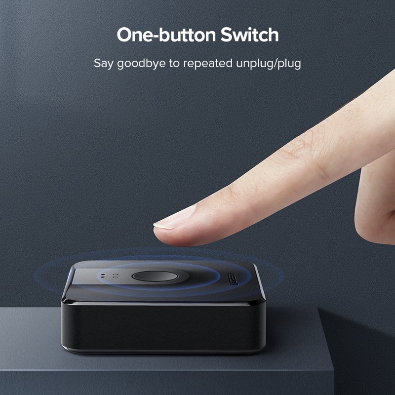 Bộ gộp và chia HDMI 2 chiều hỗ trợ 4K 2K 30Hz Ugreen 50966