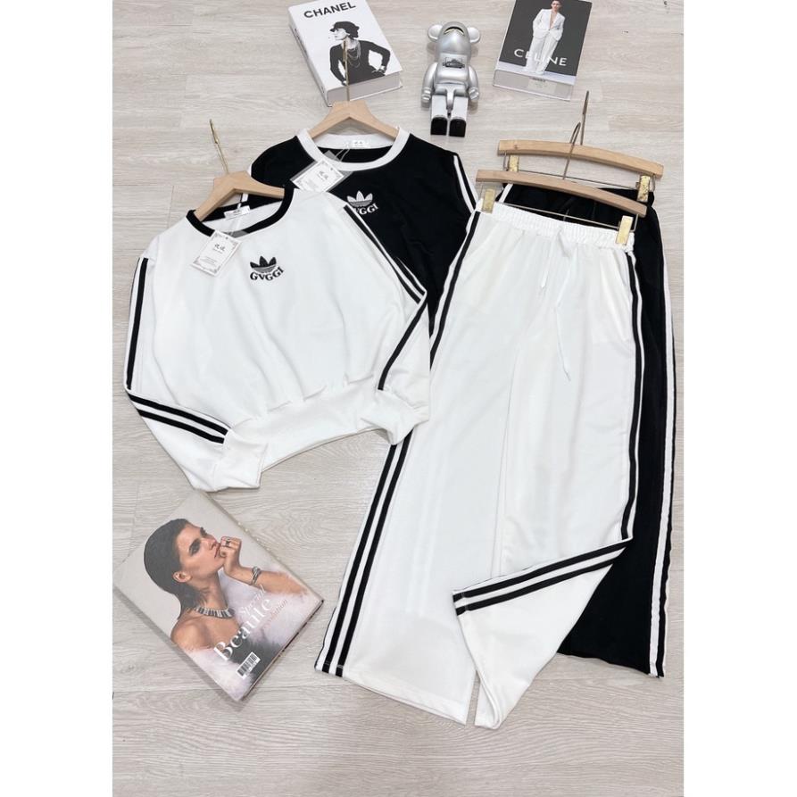 [ 𝐅𝐑𝐄𝐄 𝐒𝐇𝐈𝐏 ] SIÊU PHẨM BỘ QUẦN ỐNG RỘNG CHẠY SỌC