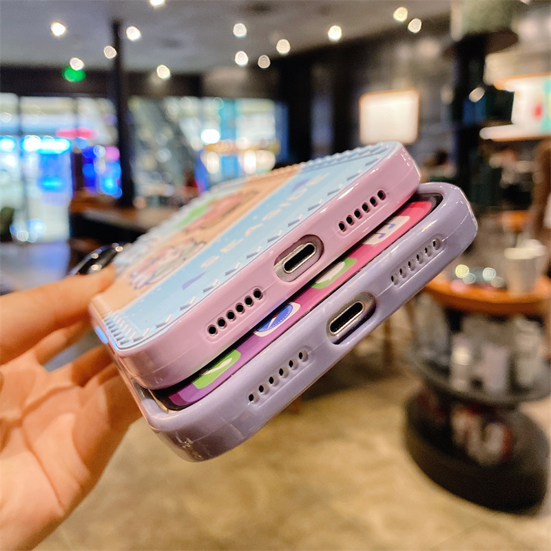 Summer bear rabbit for Iphone12 Pro Max, 12mini Iphone 11 Pro Max 7Plus 8plus xr xs xsmax 6 Plus soft shell,Vỏ iPhone | BigBuy360 - bigbuy360.vn