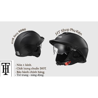 NÓN BẢO HIỂM REBELLION LS2 OF590