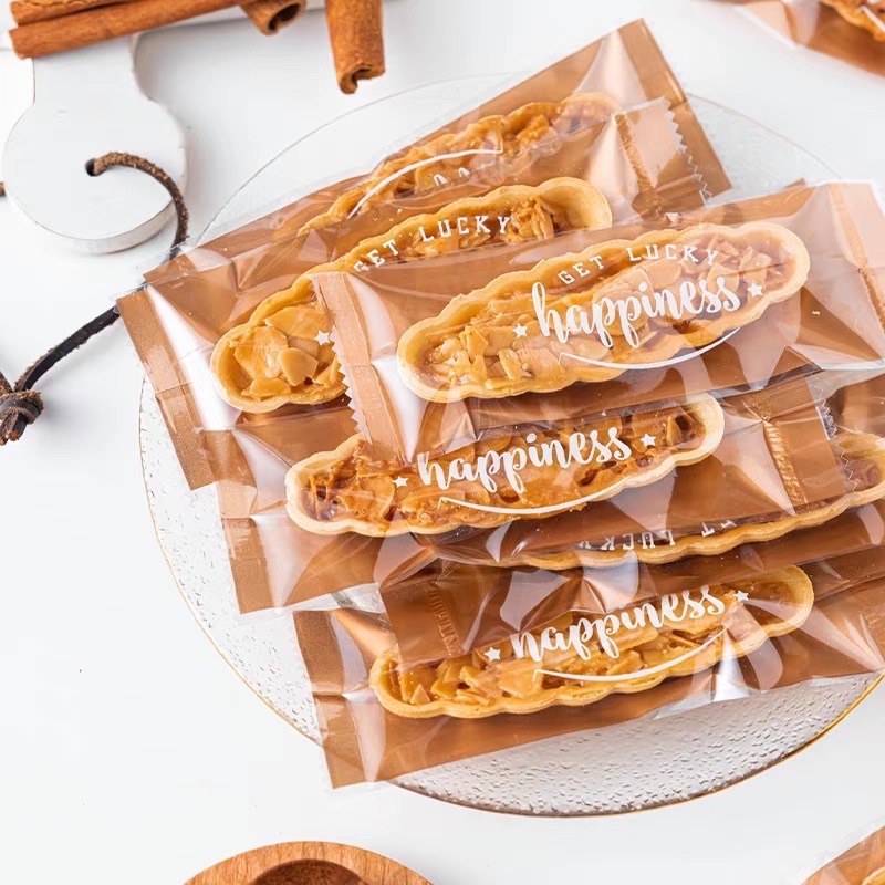 Túi bánh đế thuyền happiness - set 100 cái