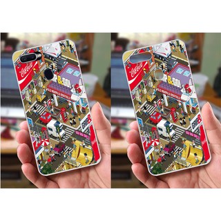Ốp lưng Oppo F9 (dẻo viền trắng trong) - Brands