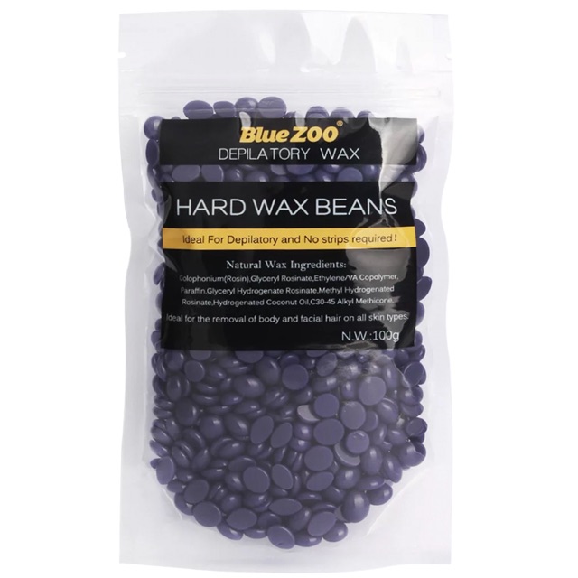 Bộ Nồi nấu Sáp wax Lông và 4 Gói Sáp blue zoo 100g