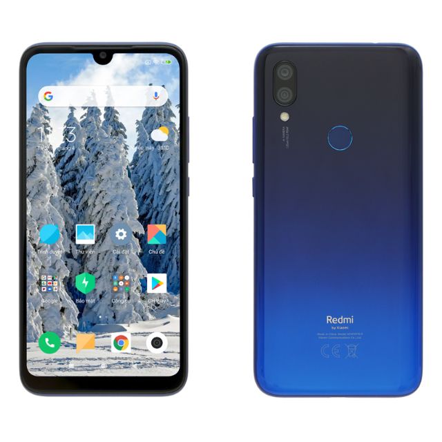 [Mã LUUTREDII giảm 50k] Điện Thoại Xiaomi Redmi 7 ram 4Gb rom 64Gb mới nguyên seal fullbox chơi liên quân freefire mượt