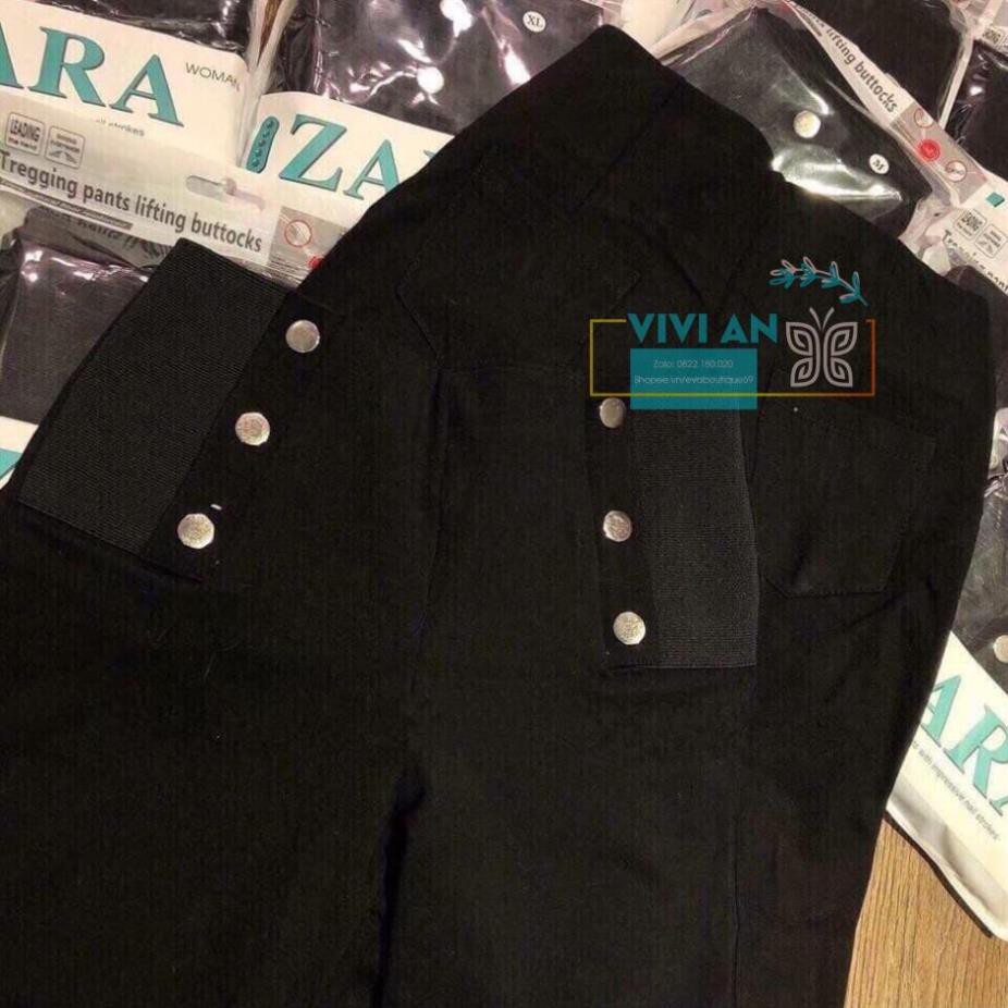 Quần Tregging Cạp Cao [Hàng Cao Cấp] Quần 6 Cúc Sang Chảnh, Chất Umi Hàn Dày Dặn, Mặc Siêu Tôn Dáng, Hàng VNXK | BigBuy360 - bigbuy360.vn