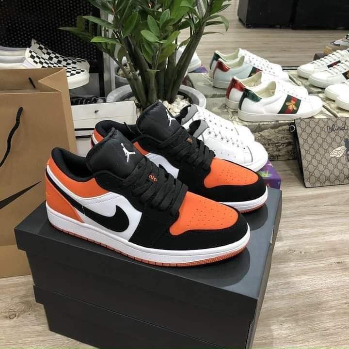 Giày thể thao sneaker JORDAN 1 THẤP CỔ MÀU XÁM XANH , giày jodan jd1 paris low | BigBuy360 - bigbuy360.vn